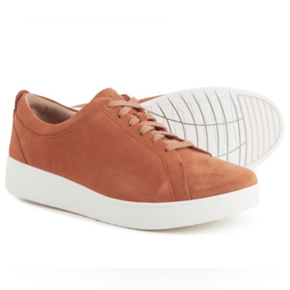 Fitflop Women's Rally Suede Sneakers, Tan / US6